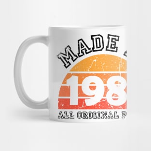 Made 1981 Original Parts 40th Birthday Mug